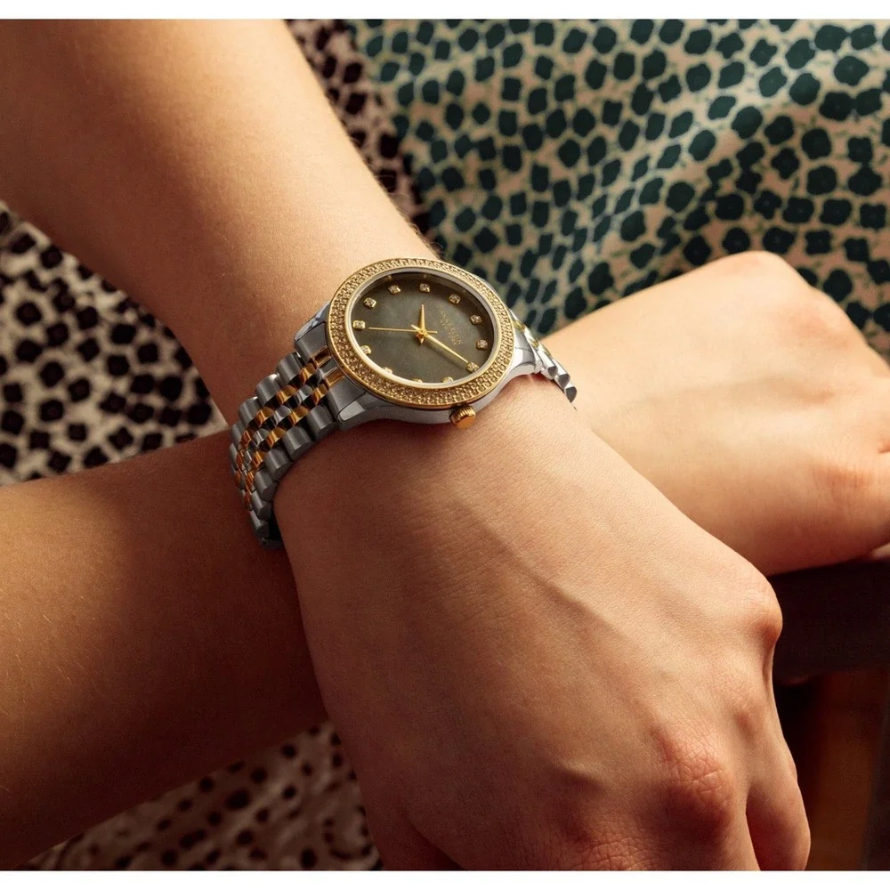Anne Klein New York Mother of Pearl Quartz Women's Watch